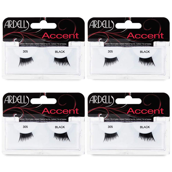 Ardell Accent Lashes 305, 4 Pack