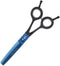 VERY SHARP 6 inch Blue Cobalt Thinning Scissors 35% Cut ratio