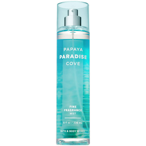 Bath and Body Works PAPAYA PARADISE COVE Fine Fragrance Mist 8 Fluid Ounce (2018 Edition)