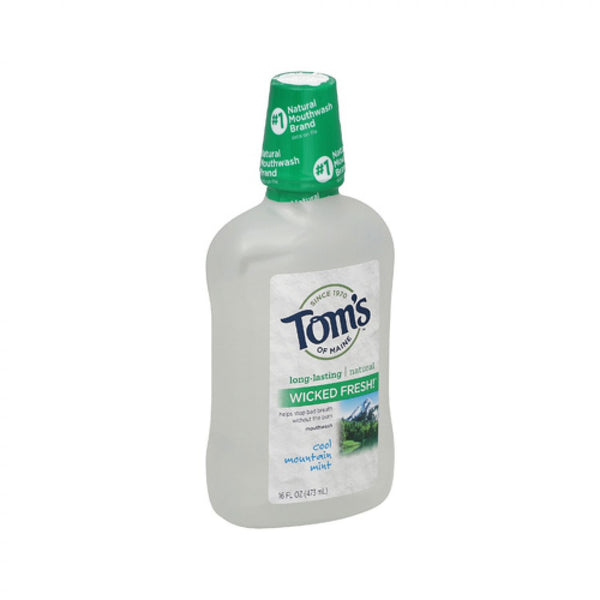 Tom's Of Maine Tom's Of Maine Cool Mountain Mint Mouthwash - 16 Oz Hgp0264606