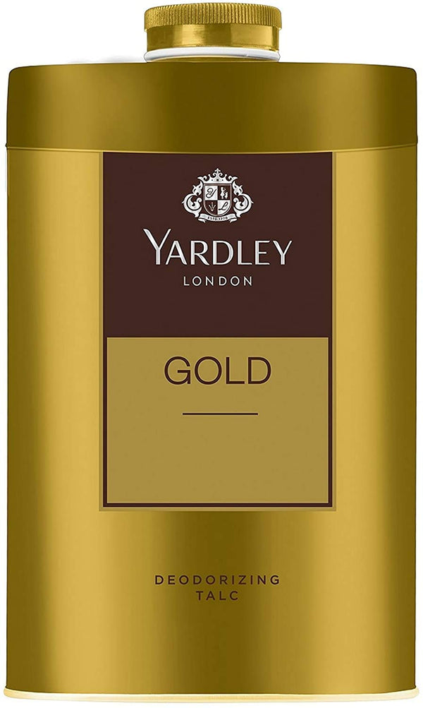 Yardley London Gold Deodorizing Talc Talcum Powder Men 100gm