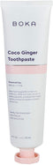 Boka Coco Ginger Toothpaste - Nano-Hydroxyapatite for Remineralizing and Sensitivity 4oz