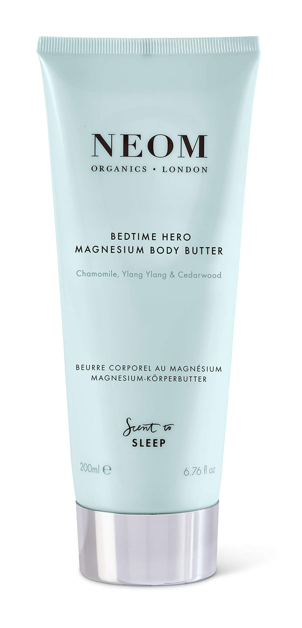 NEOM – Bedtime Hero Magnesium Body Butter (200ml) - Nourish and Soften, Fruity Fragrance