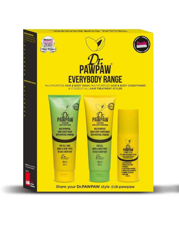 Dr. PawPaw Haircare Bundle Including It Does It All 7in1 Treatment Styler ect..