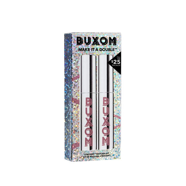 Buxom Make It A Double Xtrovert Mascara Kit, 0.82 fl. oz.