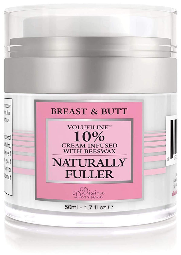 Divine Derriere Body Cream - Natural Breast Cream For Bust and Butt, Naturally Fuller, Firming, Lifting and Plumping