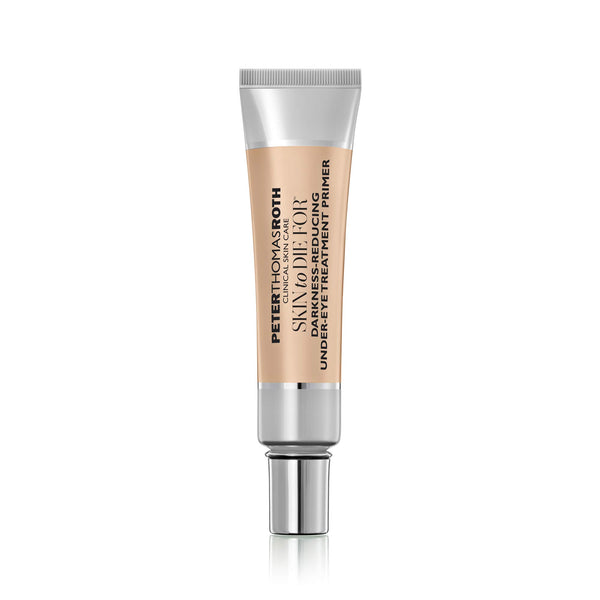 Peter Thomas Roth Skin to Die For Darkness-Reducing Under-Eye Treatment Primer, Helps Visibly Diminish the Look of Darkness, Puffiness and Signs of Aging, Universal Vanishing Tint for All Skin Tones