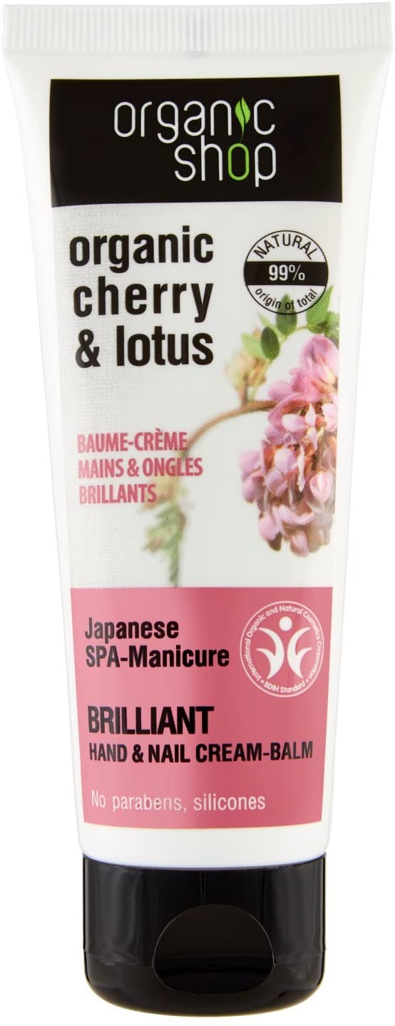 Organic Shop Japanese Spa-Manicure Hand and Nail Cream-Balm, 75 ml