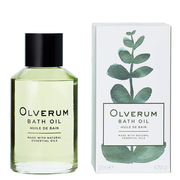 Olverum Bath Oil – Muscle Soothing Bath Oil 125ml – Concentrated Blend of Essential Oils – Relaxing Bath Oils for Women – Relax. Restore. Renew.