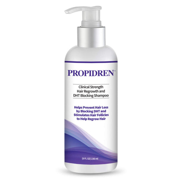 Hairgenics Propidren Hair Growth Shampoo for Thinning and Balding Hair with Biotin, Keratin, and Powerful DHT Blockers to Prevent Hair Loss, Nourish and Stimulate Hair Follicles and Help Regrow Hair.