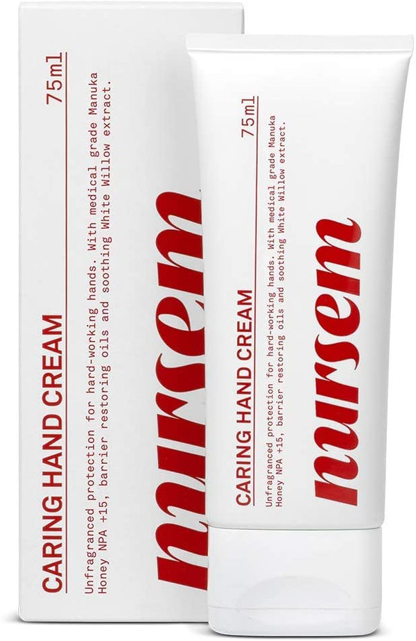 Nursem FRAGRANCE FREE HAND CREAM ýýý 75ml | Fast-absorbing, natural hand cream cruelty free for sensitive skin