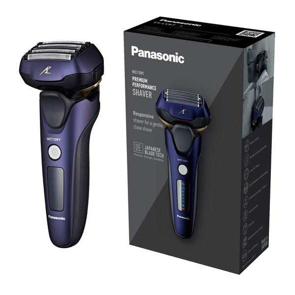 Panasonic ES-LV67 Wet and Dry Rechargeable Electric 5-Blade Shaver for Men (UK 2 Pin Plug)