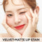 I'M MEME I'M Tictoc Tint Lip Velvet | Velvet-Matte Lip Stain | 004 Clearly Coral | K-Beauty