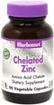 Bluebonnet Nutrition Albion Chelated Zinc, For Immune Health & Enzyme Function*, Soy-Free, Gluten-Free, Non-GMO, Kosher Certified, Dairy-Free, Vegan, 90 Vegetable Capsules, 90 Servings
