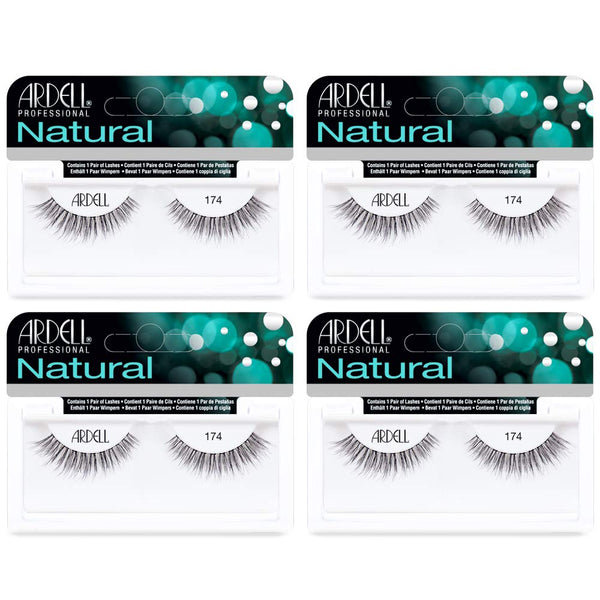 Ardell Lashes Natural 174, 4 Pack