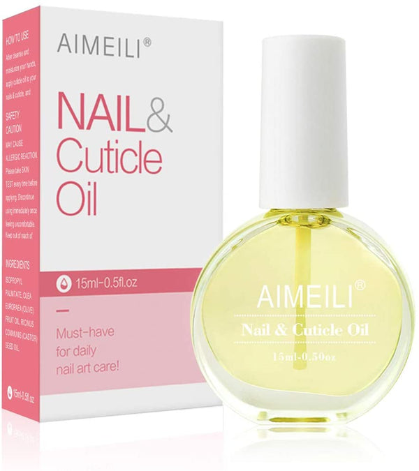 AIMEILI Nail & Cuticle Oil Nail Oil Cuticle Skin Care Treatment 15ml