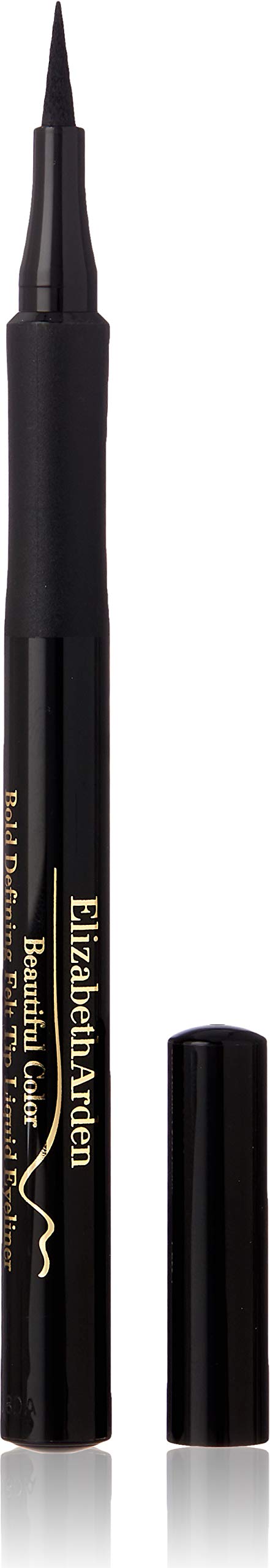 Elizabeth Arden Beautiful Color Bold Defining Felt Tip Liquid Eyeliner, Seriously Black