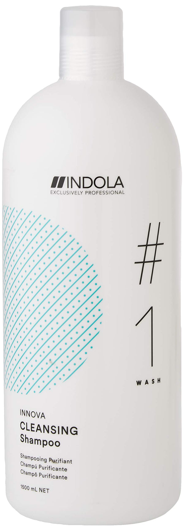 Indola Innova Wash Cleansing Shampoo for all Hair Types, Number 1, 1500 ml
