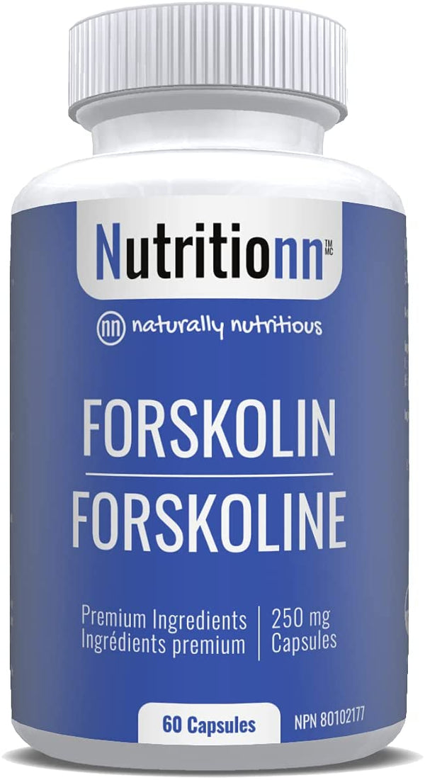Forskolin by Nutritionn - 100% Pure Premium Diet Pills for Women & Men - 500 mg Daily Supplement