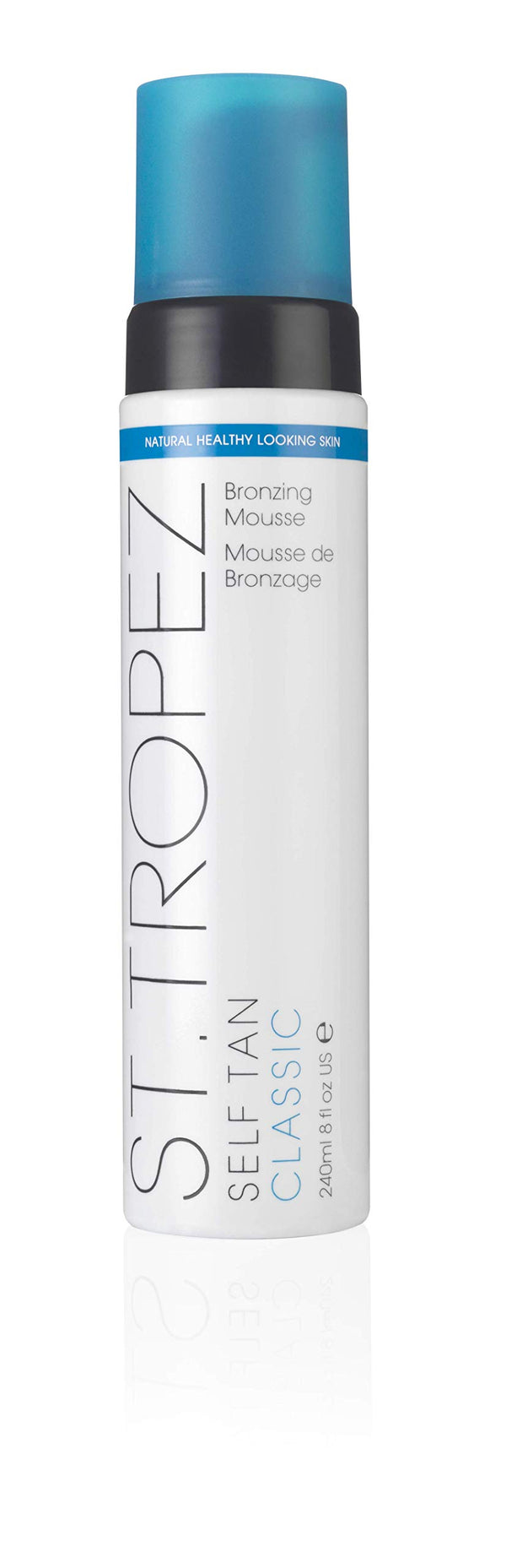 St.Tropez Fake Tan, Self Tan Classic Original Bronzing Mousse, 240 ml, Vegan Tanning Mousse, 100 Percent Natural Tanning Active, 10 Day Tan