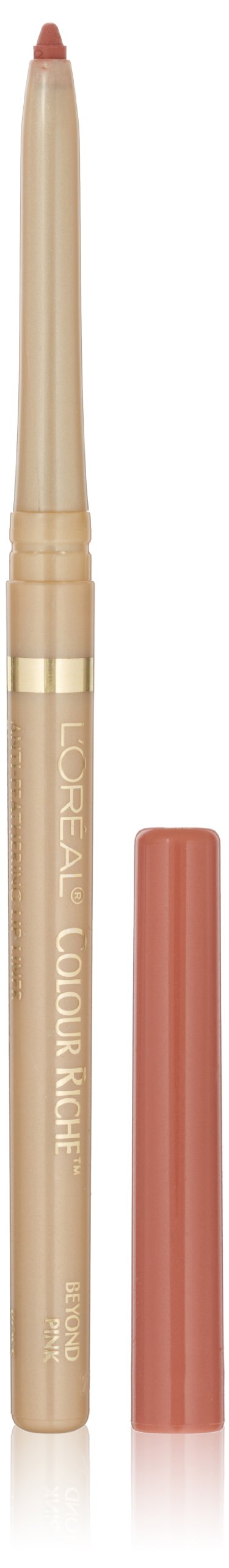 L'Oréal Paris Colour Riche Lip Liner, Beyond Pink, 0.007 oz.
