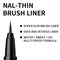 PASSIONCAT Super Slim Multi-proof Liner (Brush Type, Black) - Ultra Slim Ink Liner Waterproof Liquid Eyeline Easy to Draw Long Lasting