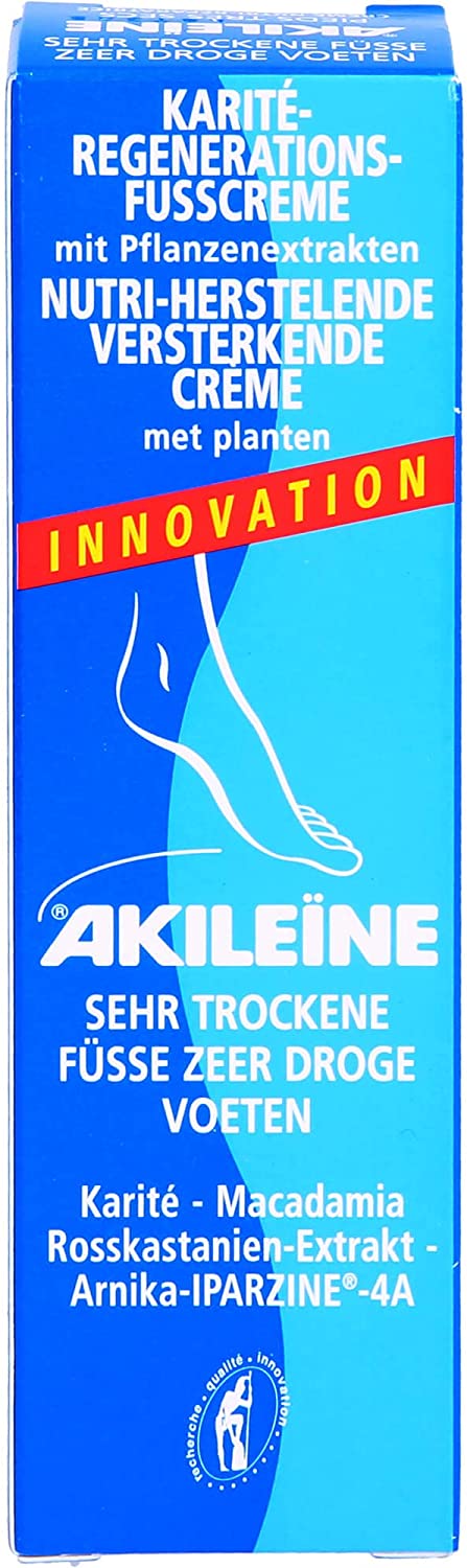 Akileine Nutri-Repair Karite Rain Foot Cream, 50 ml