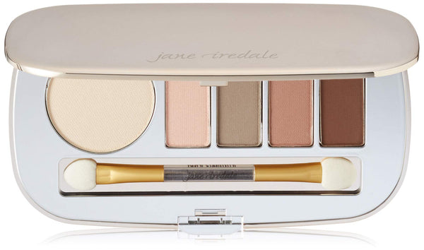 jane iredale Eye Shadow Kit | Highly Pigmented with Minerals & Botanical Extracts | Long Lasting & Crease Resistant Formula | Safe for Sensitive Eyes