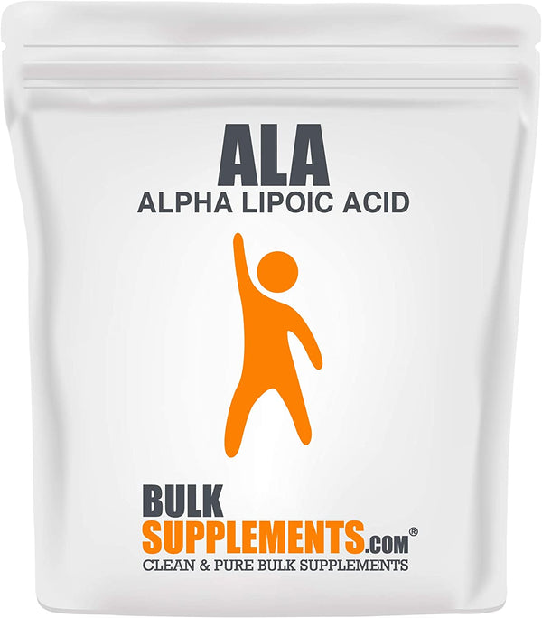BulkSupplements.com ALA (Alpha Lipoic Acid) Powder - Alpha Lipoic Acid 600mg - Antioxidants Supplement (250 Grams - 8.8 oz)