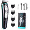 VGR Hair Clippers for Men Professional Hair Cutting Kit Electric Rechargeable Beard Trimmer Cordless Low Noise Beard Shaver for Mens Baby Kids Adult Daily Travel Use with Guide Combs Brush USB Cord