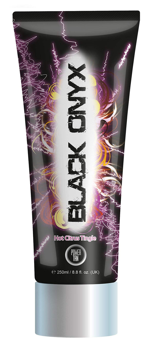 Power Tan Black Onyx Tanning Sunbed Lotion Cream Accelerator 250ml Tube