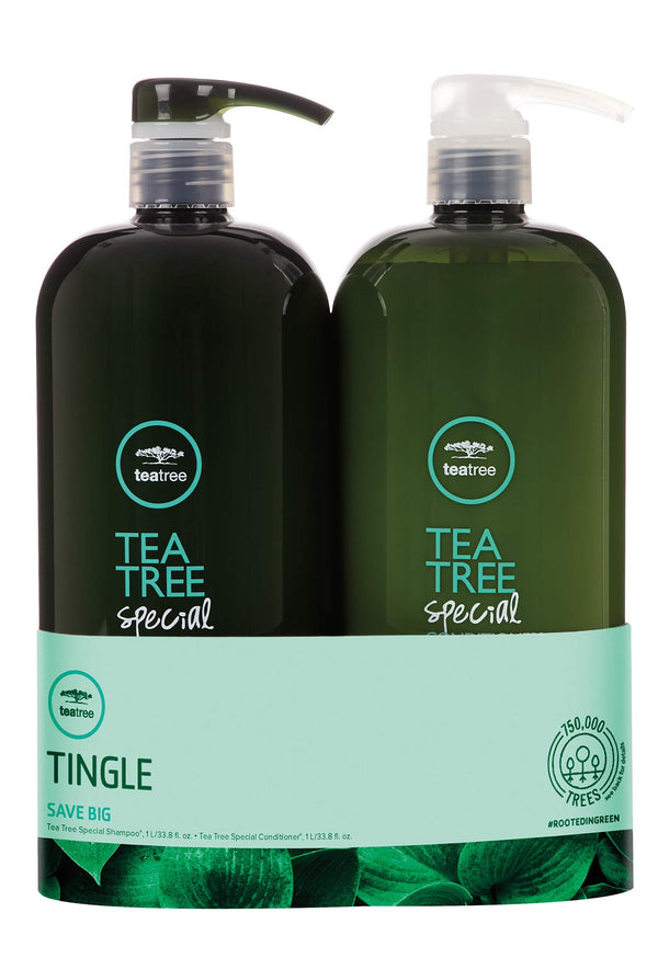 Paul Mitchell Tea Tree Special Shampoo and Special Conditioner Duo Set, 2 L