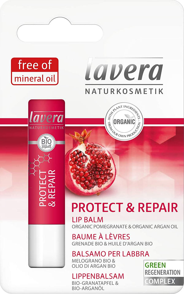 lavera Protect & Repair Lip Balm - regenerating care for your lips - Organic Skin Care - Natural & Innovative Cosmetics
