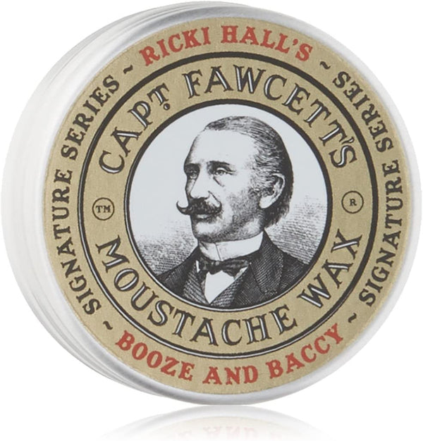 Captain Fawcett Ricki Hall's Moustache Wax, 0.5 Fl Oz