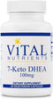 Vital Nutrients - 7-Keto DHEA - Natural Metabolite Supporting Healthy Resting Metabolic Rate (RMR) - Supports Healthy Weight Management - 60 Vegetarian Capsules per Bottle - 100 mg