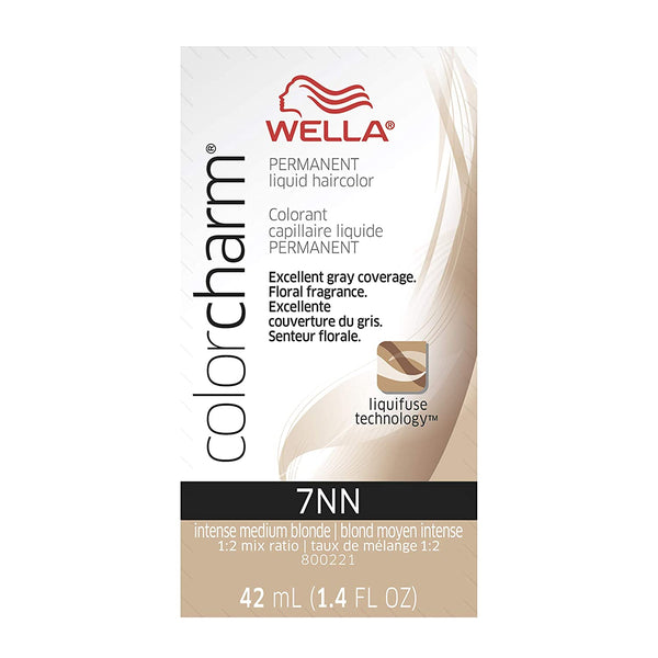 Wella ColorCharm Liquid, 7NN Intense Med Blonde, 1.42 oz