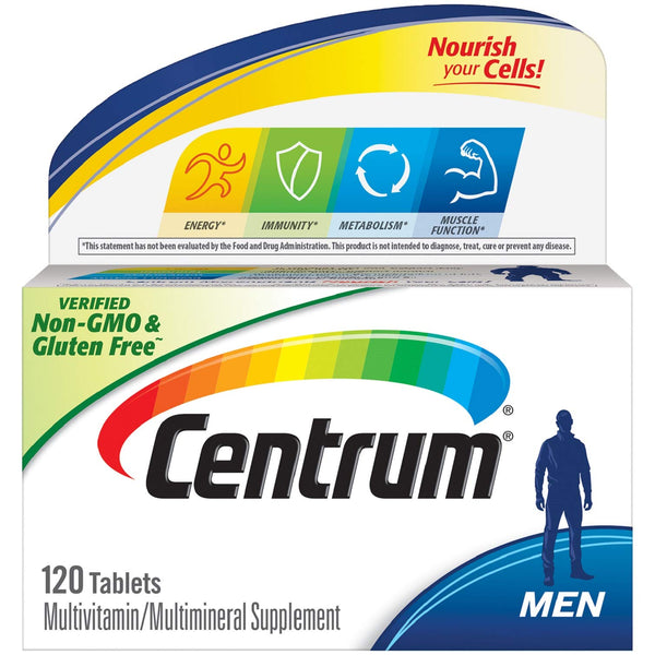 Centrum Multivitamin/Multimineral for Men 120 Tablets