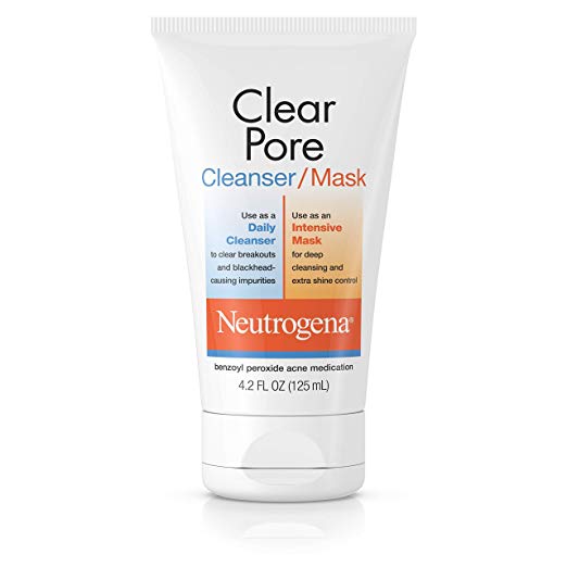 Neutrogena Clear Pore Cleanser/Mask, 124ml