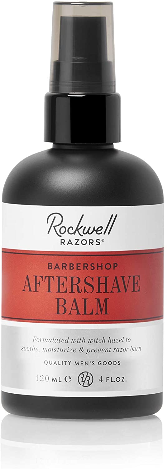 Rockwell Aftershave Balm, Barbershop Scent, 4 Fl Oz