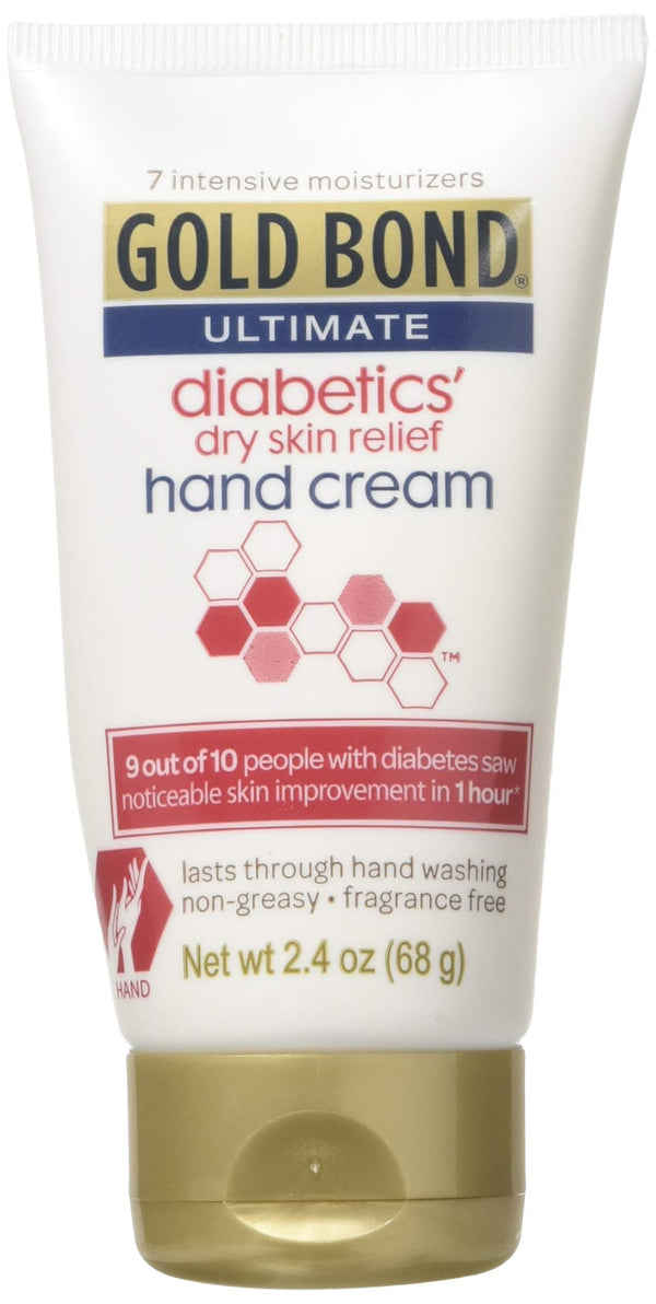 GOLD BOND Ultimate Diabetics' Dry Skin Relief Hydrating Lotion - 2.4 Ounce (2-Pack)
