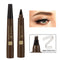 Lusucat Eyebrow Tattoo Pen Waterproof Microblading Eyebrow Pencil with a Micro-Fork Tip Applicator Creates Natural Looking Brows Effortlessly
