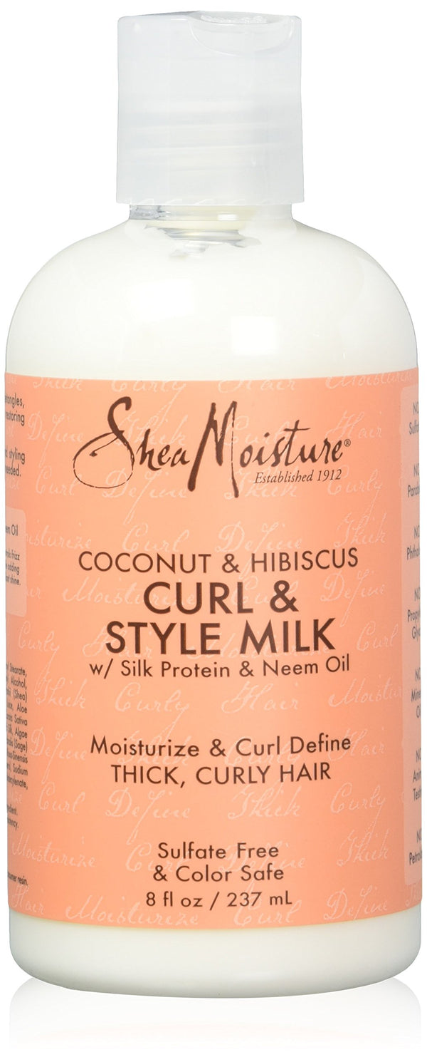 Sheamoisture Shea Moisture Coconut & Hibiscus Curl & Style Milk 8 Oz