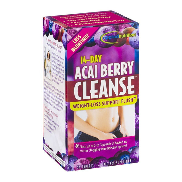 Applied Nutrition 14-Day Acai Berry Cleanse Tablets 56 Tablets (Pack of 3)