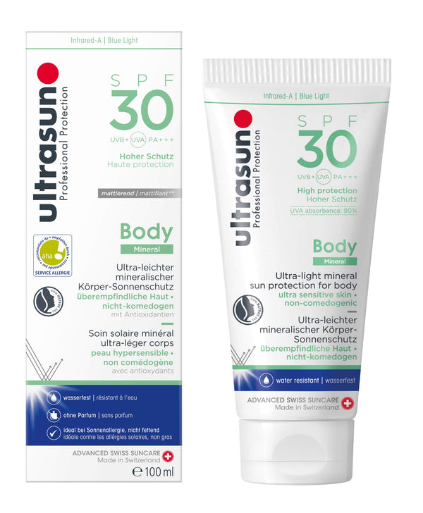 ultrasun 100% Mineral Sunscreen Lotion SPF30, 100 ml