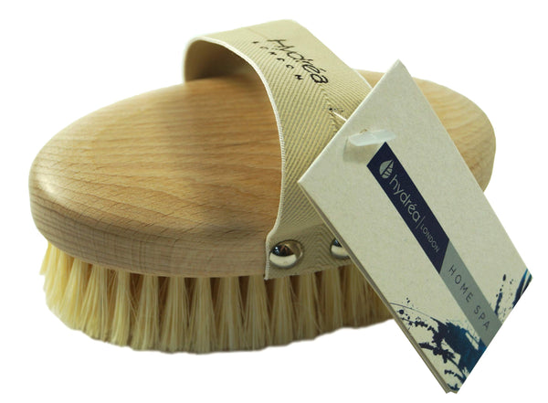 Hydréa London Professional FSC® Certified Beechwood Dry Skin Body Brush with Cactus Bristles