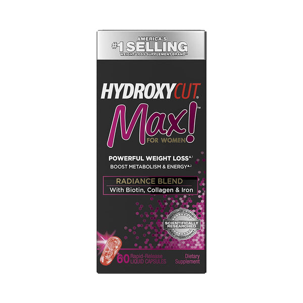 HYDROXYCUT Pro Clinical Max! for Women Weight Loss 60 ea