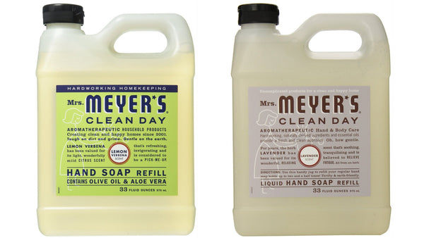MRS. MEYER'S CLEAN DAY Liquid Hand Soap Lavender & Lemon Verbena, 33 Oz Refill (Each)
