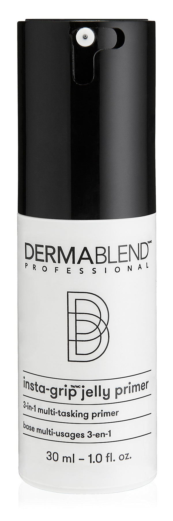 Dermablend Professional Insta-Grip Jelly Primer - 3-in-1: 24-Hour Makeup Extender, Instant Moisturizer, and Skin Tightening Mask - Dermatologist-Created, Fragrance-Free, Allergy-Tested - 30 ml