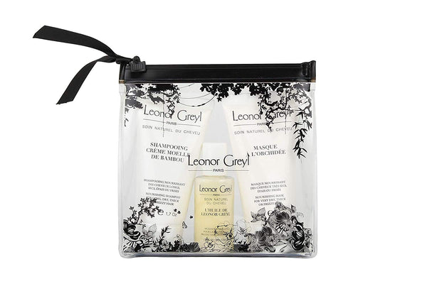 Leonor Greyl Paris Luxury Travel Kit for Very Dry, Thick, or Curly Hair