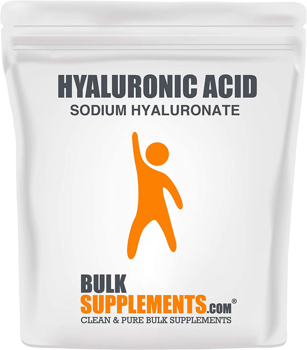 BulkSupplements.com Hyaluronic Acid (Sodium Hyaluronate) - Anti Aging Supplement - Pure Hyaluronic Acid - Ceramides Supplement (100 Grams - 3.5 oz)